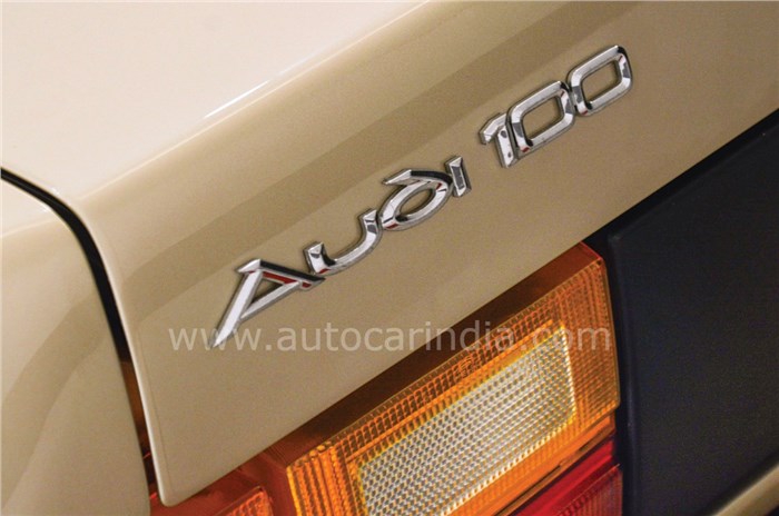 Audi 100 badge